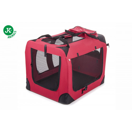 Prepravný plátený box L, väčší, skladací box pre stredne veľké psy