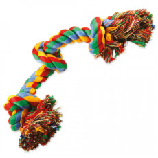 Bavlnený uzol farebný 40cm, 3knoty