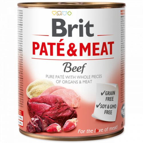 Brit Pate & Meat Beef 800g Brit Pate & Meat Beef 800g