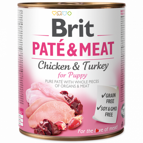 Brit Pate & Meat Puppy 800g Brit Pate & Meat Puppy 800g