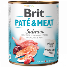 Brit Pate & Meat Salmon 800g