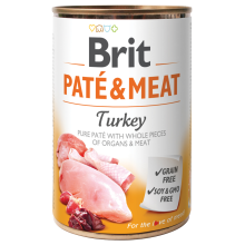 Brit Pate & Meat Turkey 400g