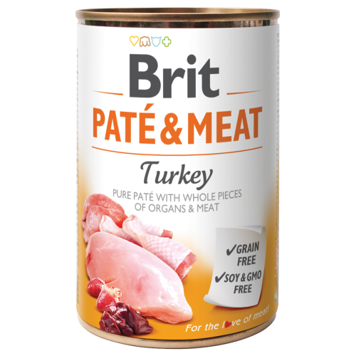 Brit Pate & Meat Turkey 400g Brit Pate & Meat Turkey 400g