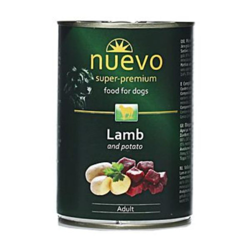 Nuevo konzerva pre psov Adult Lamb 400g Nuevo konzerva pre psov Adult Lamb 400g