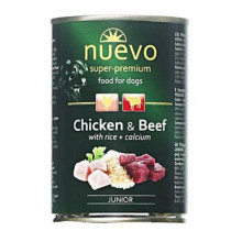 Nuevo konzerva pre psov Junior Chicken & Beef 400g