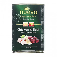 Nuevo konzerva pre psov Junior Chicken & Beef 400g