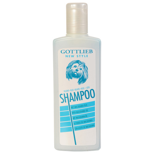 Gottlieb Modrý šampón na bielu srsť 300ml Gottlieb Modrý šampón na bielu srsť 300ml