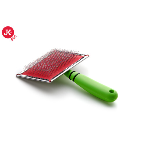 JK Jemná veľká kefa s guličkami 17x10cm