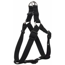 Postroj Classic M čierny 2x53-77cm