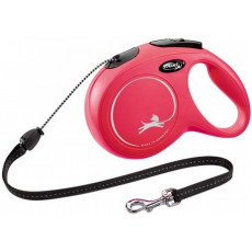 Flexi Vodítko Classic New lanko XS 3m červené