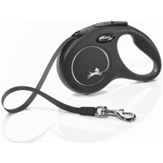 Flexi Vodítko Classic New páska XS 3m čierne