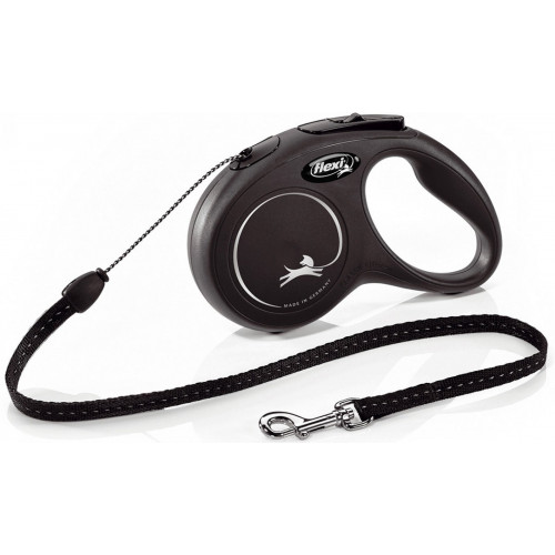 Flexi Vodítko Classic New lanko XS 3m čierne