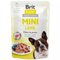 Brit Care Mini Lamb fillets in gravy 85g Brit Care Mini Lamb fillets in gravy 85g