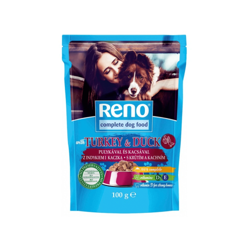 Reno kapsička pre psy - morčacia a kačacia 100g Reno kapsička pre psy - morčacia a kačacia 100g