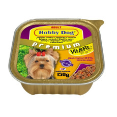 Hobby Dog - jahňacie/mrkva 150g