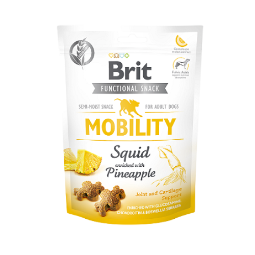 Brit Care Dog Functional Snack Mobility Squid 150g Brit Care Dog Functional Snack Mobility Squid 150g