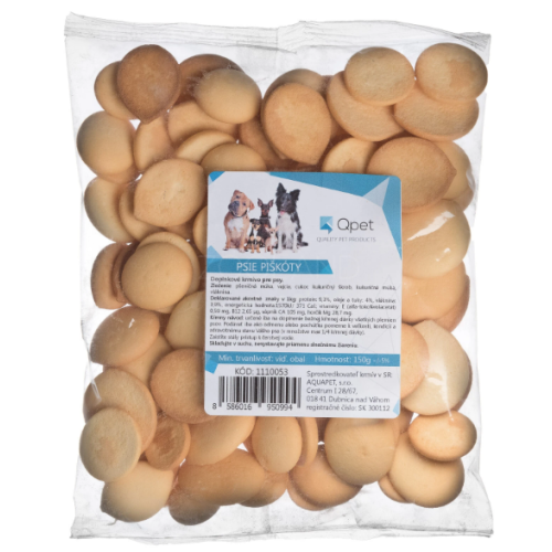 Qpet psie piškóty 150g Qpet psie piškóty 150g