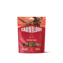 Pamlsok CARNILOVE Beef JERKY Snack for Dogs 100 g