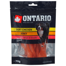ONTARIO Natural Meat Dog Snack Soft Chicken Jerky 70g