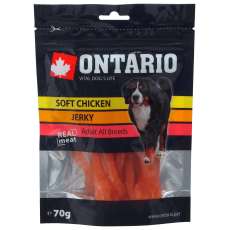 ONTARIO Natural Meat Dog Snack Soft Chicken Jerky 70g