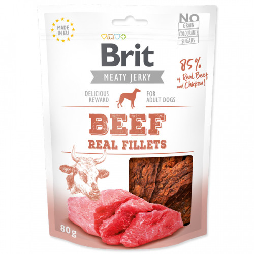 Brit Jerky Beef Fillets 80g Brit Jerky Beef Fillets 80g