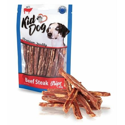 Kid Dog Hovädzie pásiky mini 80 g Kid Dog Hovädzie pásiky mini 80 g