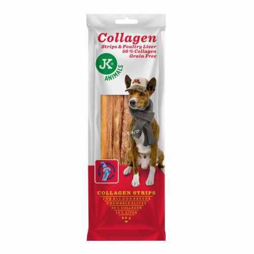 Kolagénové črievka s pečeňou 60g Kolagénové črievka s pečeňou 60g