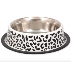 Nerezová miska Dog Fantasy leopard 2,8l